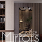 Light frame twenty sepia brown off