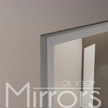 Зеркало в раме металлической с подсветкой Light frame twenty grey h