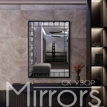 Square art black off