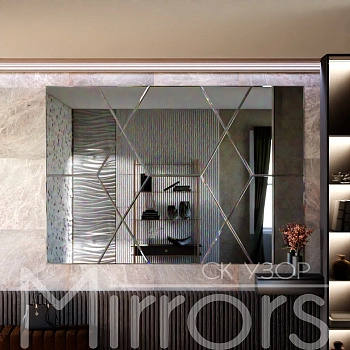 Зеркальное панно Зеркальное панно Lily facet